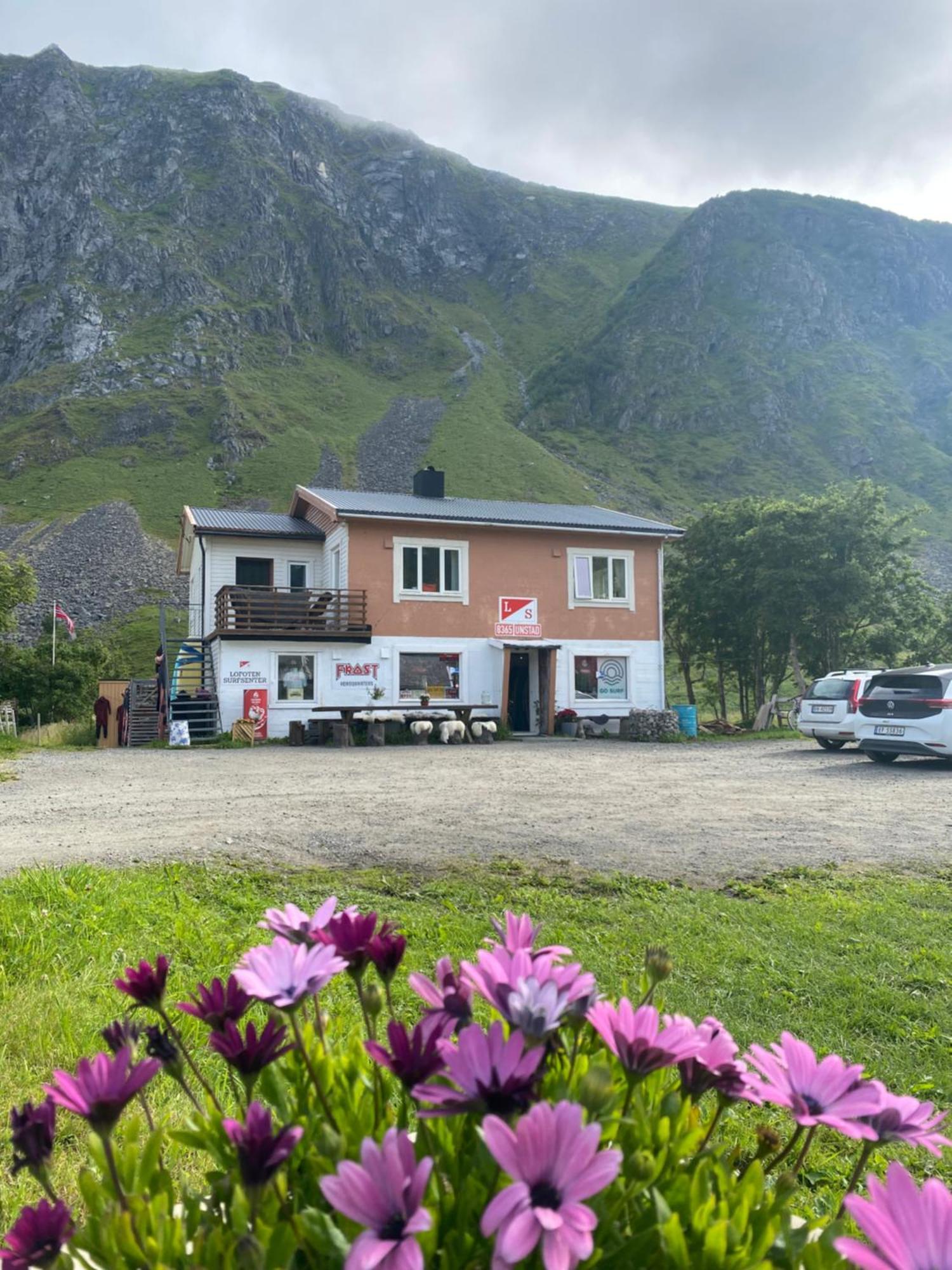 Unstad Surfpacker Unnstad Buitenkant foto